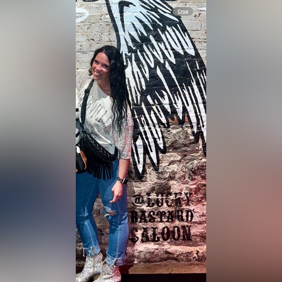 Faux leather fanny pack! Like new! Used once! - Picture 4 of 4